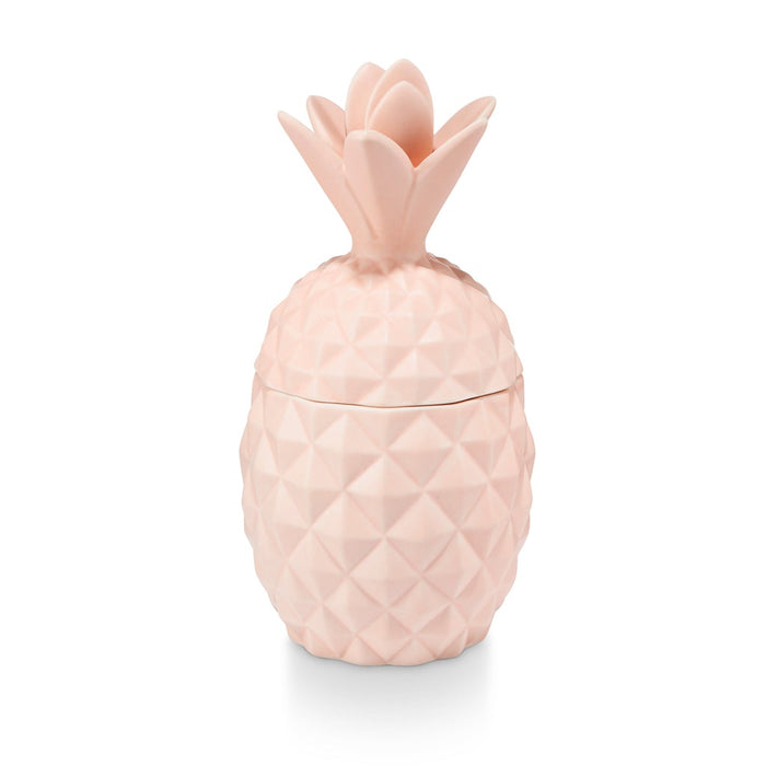 Coconut Milk Mango Ceramic Pineapple Candle
