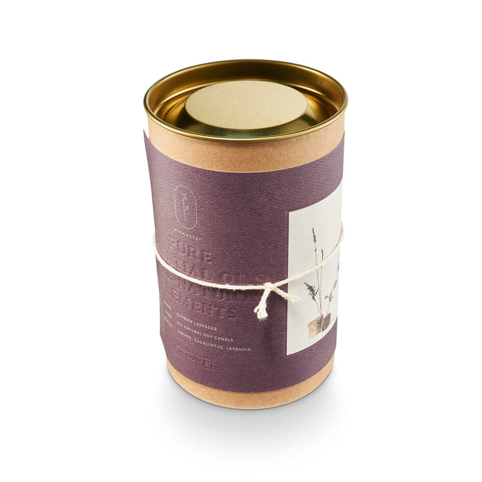 Cypress Lavender Natural Glass Candle