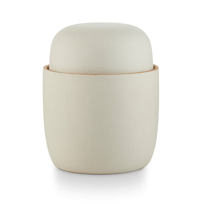Vetiver Sage Lidded Ceramic Candle