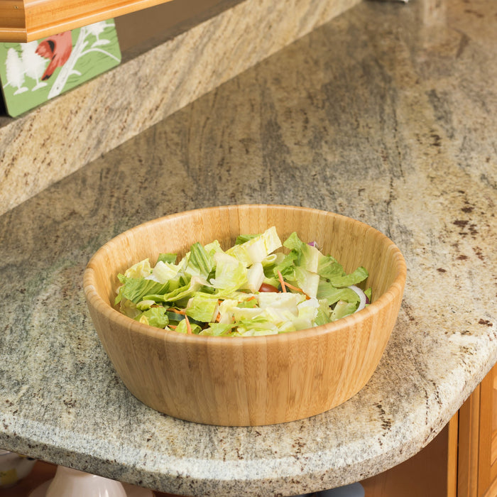 Bamboo Salad Bowl