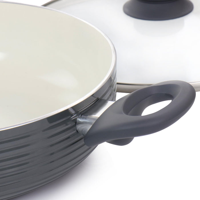 Oster Non-Stick Aluminum Sauté Pan With Lid