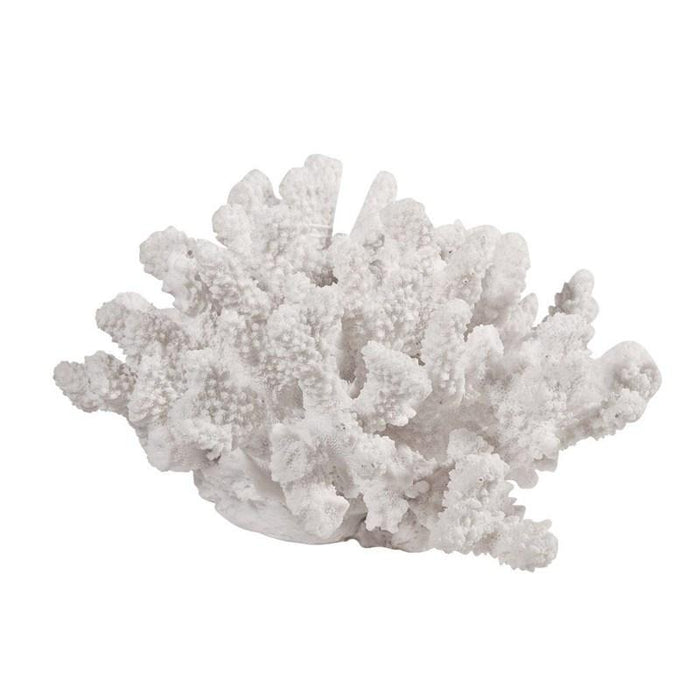Inna Faux Rising Coral - White