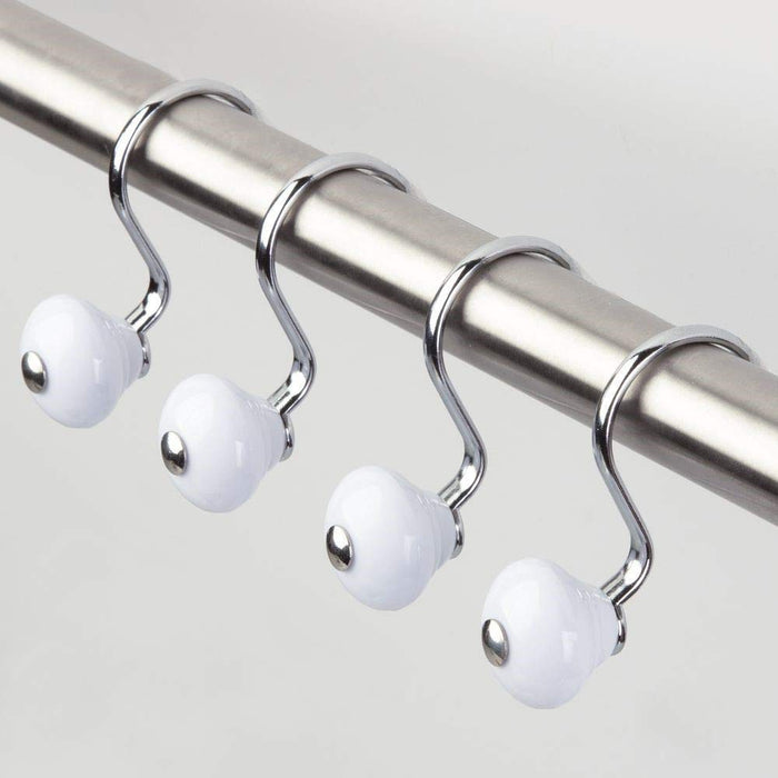 InterDesign York Shower Hooks - Set Of 12
