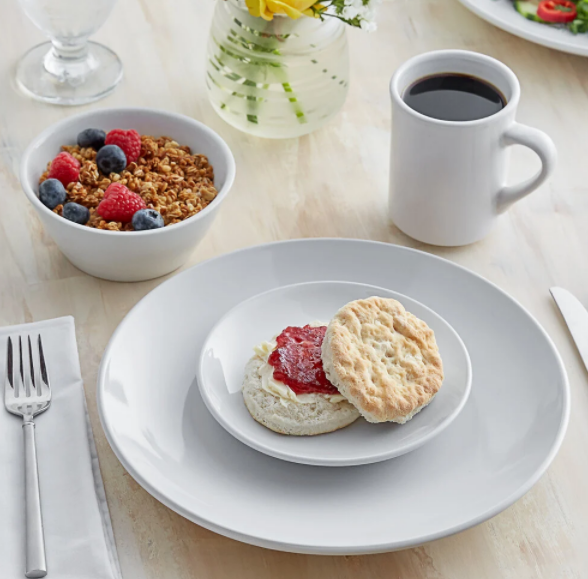 Round Coupe Stoneware Plate