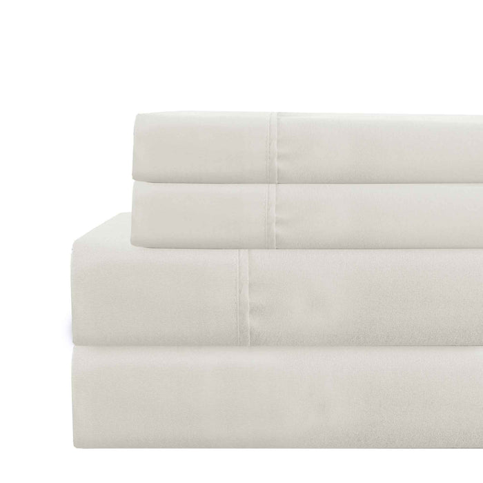 Deep Pocket 4-Piece Sheet Set - White