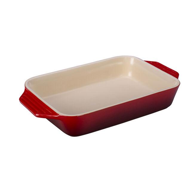 3.1QT Rectangular Dish-Cerise