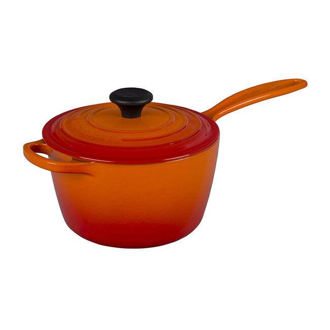 Iron Handle Saucepan - Flame