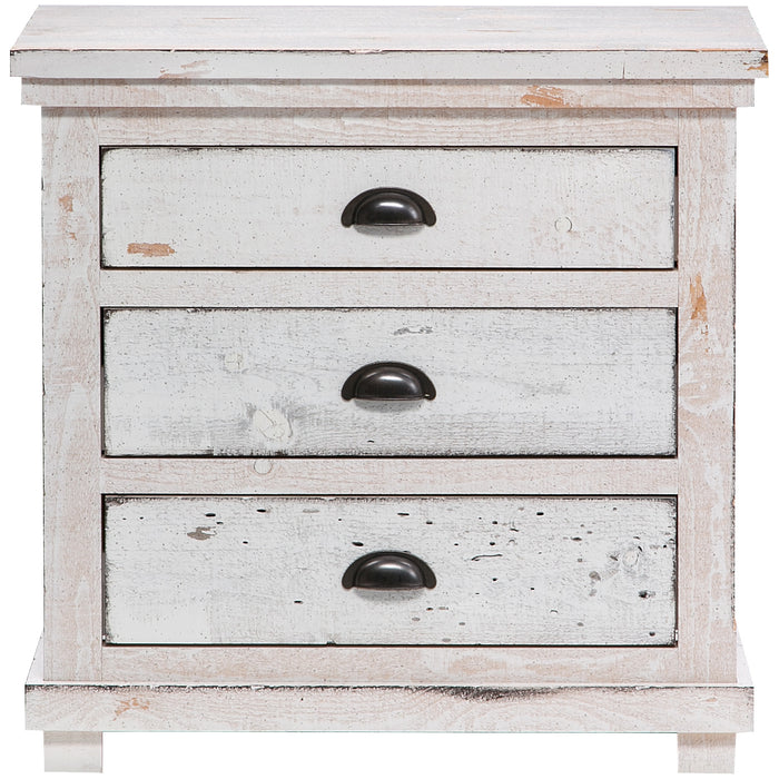 Willow Night Stand - White