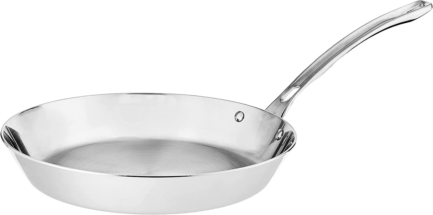 Contemporary 3-Ply Stainless Steel Frying Pan