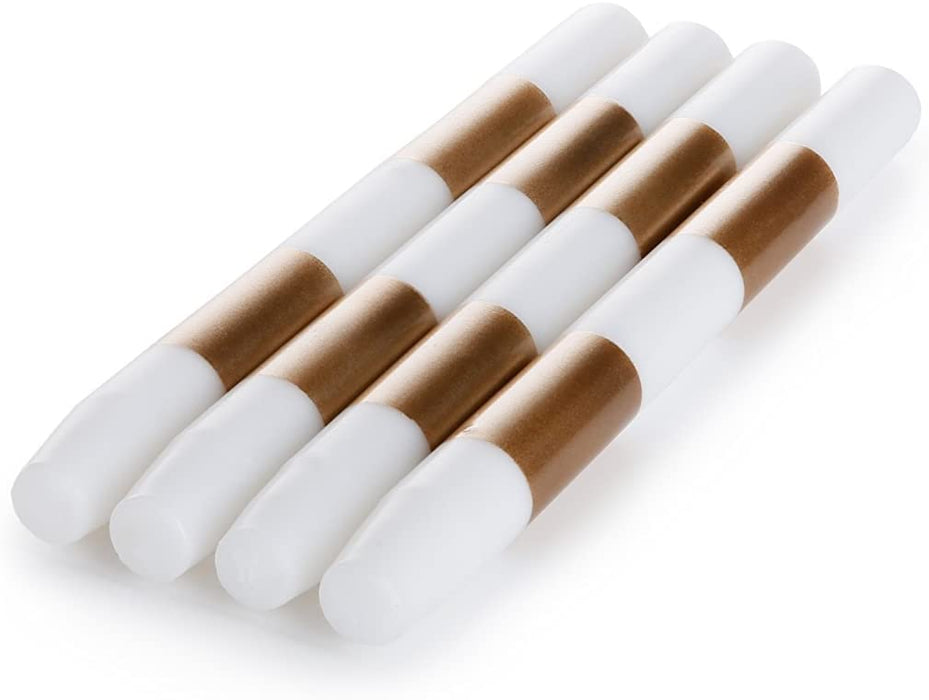 Festive Gold Formal Candles - Set Of 6