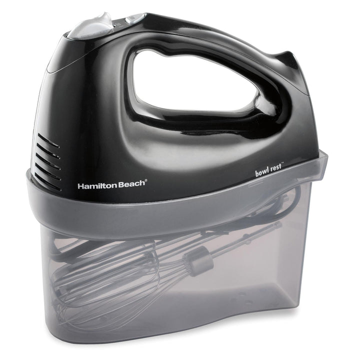 6-Speed Hand Mixer With Snap-On Case