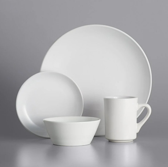 Round Coupe Stoneware Plate