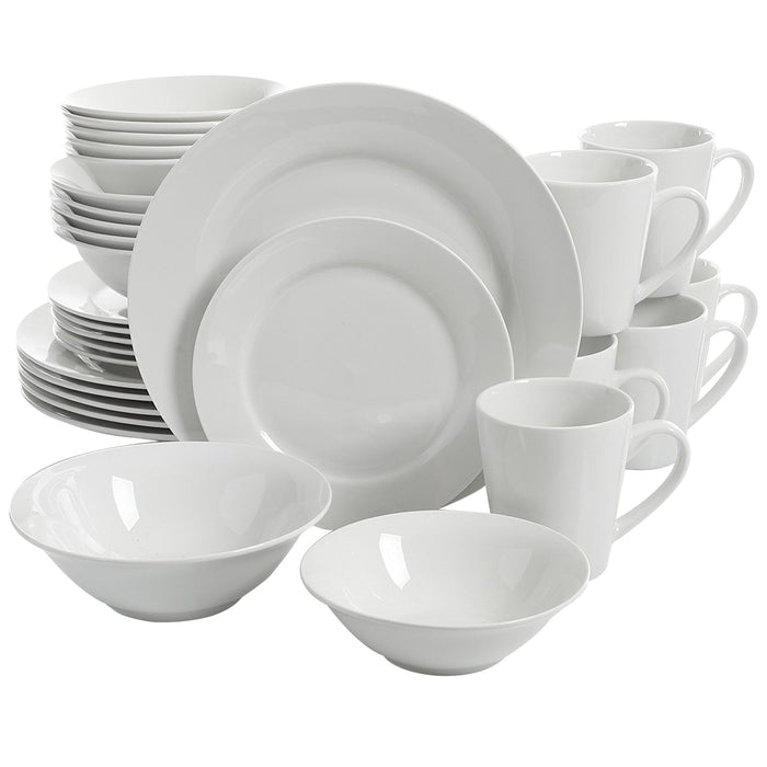 Gibson Home Noble Court 30-Piece Dinnerware Set