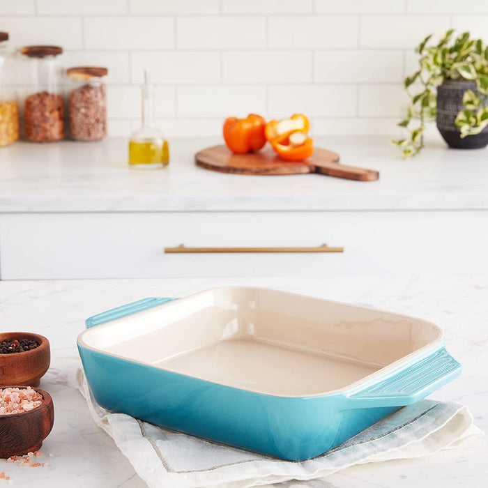 2.2QT Square Dish - Caribbean