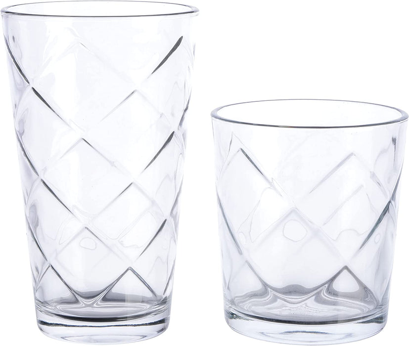 Gibson Home 16-Piece Glassware Set