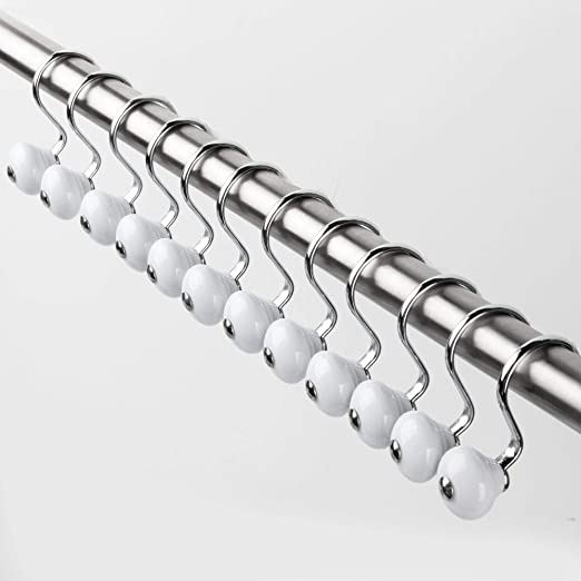 InterDesign York Shower Hooks - Set Of 12