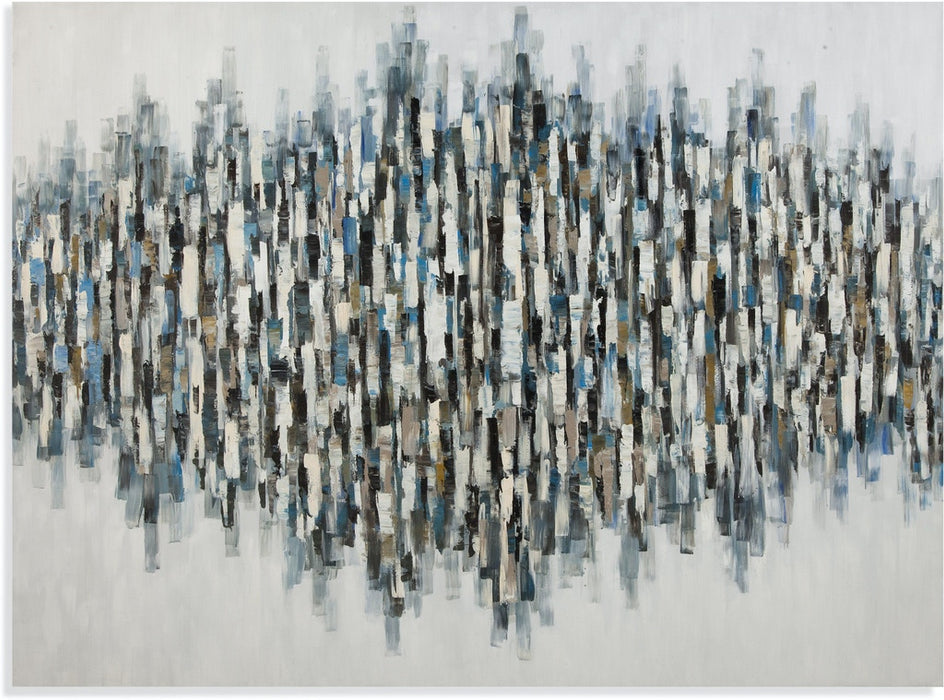 Blue Lines Art