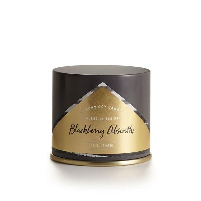 Blackberry Absinthe Large Vanity Tin Candle
