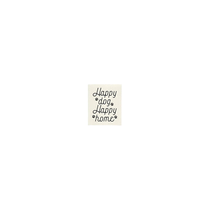 Happy Dog Happy Home Sponge Cloth
