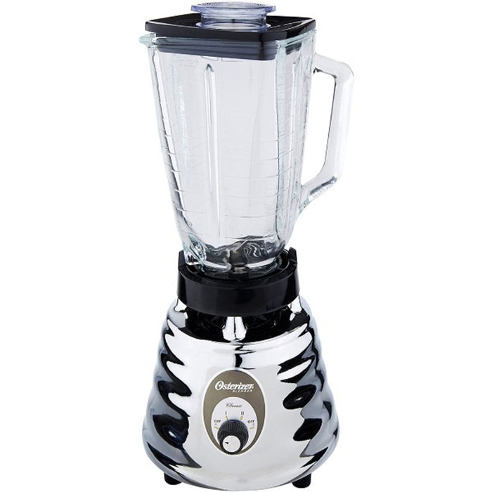 Oster 2-Speed Glass Jar Blender - Chrome