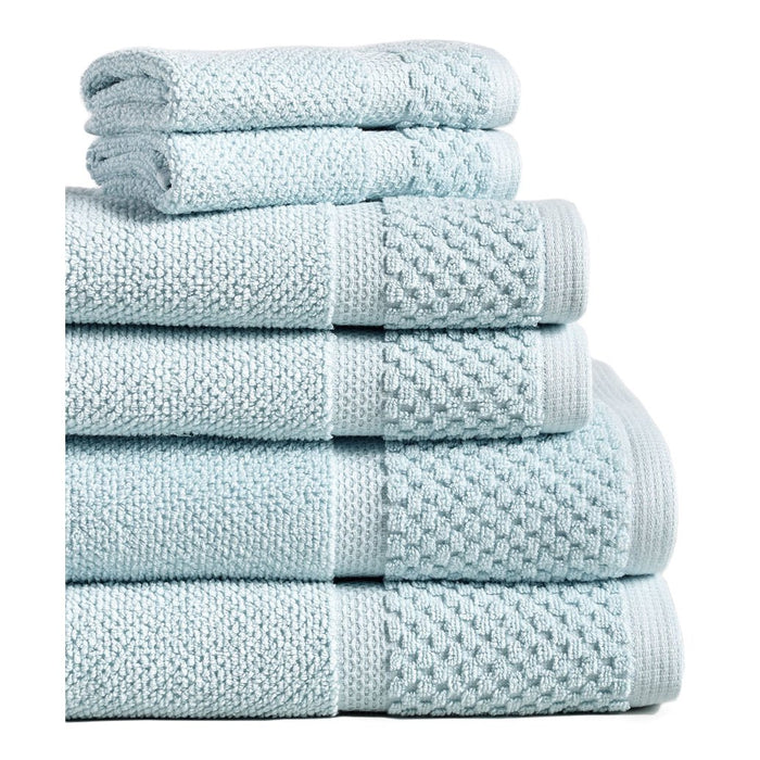 Diplomat Towel - Spa Blue