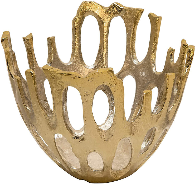 Champagne Cut-Out Bowl