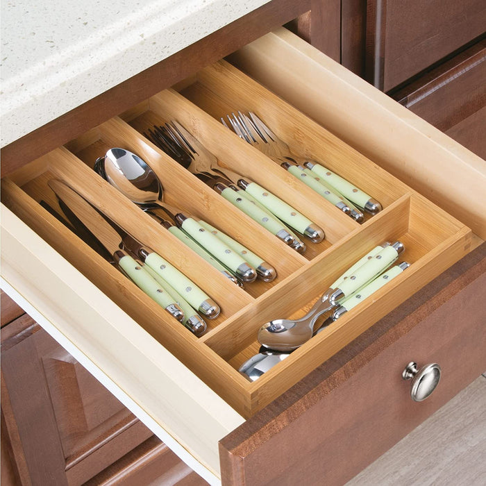 InterDesign Formbu Cutlery Tray - Natural