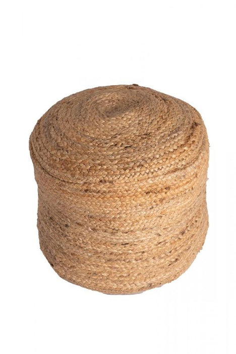 Jute Pouf