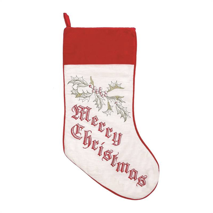 Wenham Holly Christmas Stocking