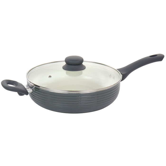 Oster Non-Stick Aluminum Sauté Pan With Lid