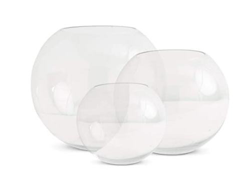 Glass Round Vase