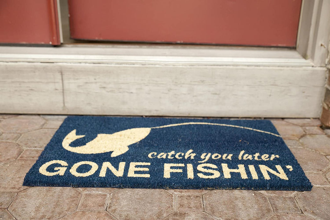 Gone Fishin' Doormat