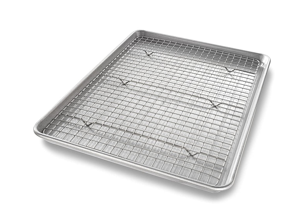 Half Sheet With Cooling Rack Set