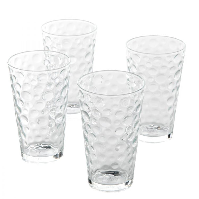 4-Piece Glass Tumbler Set