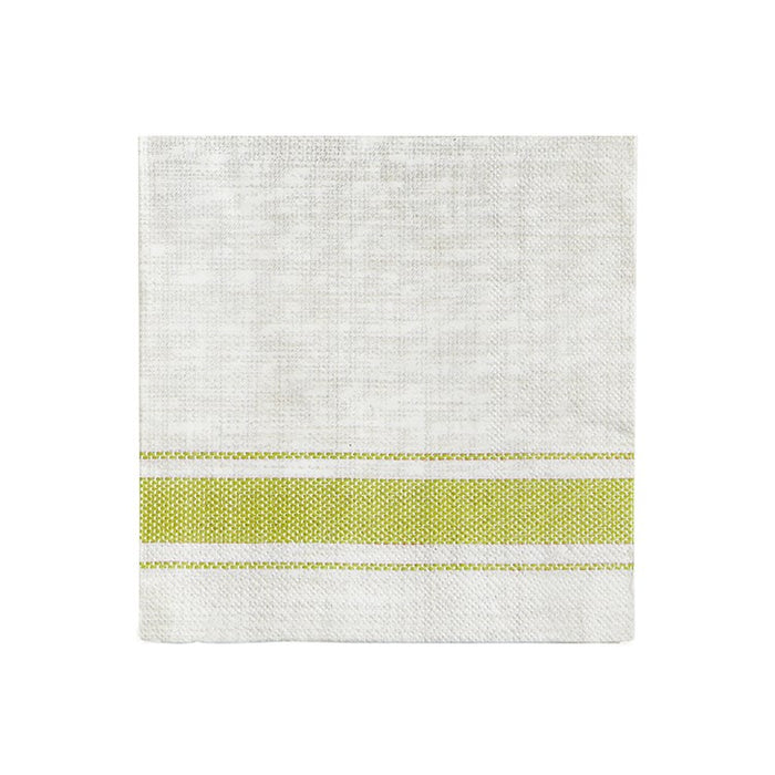 Bistro Stripe Paper Luncheon Napkin - 20 Pack