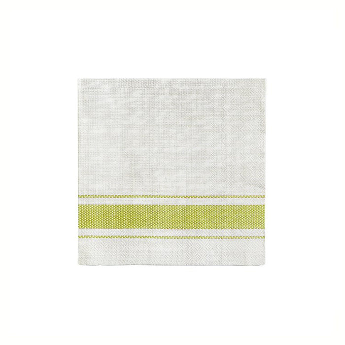 Bistro Stripe Cocktail Paper Napkin - 20 Pack