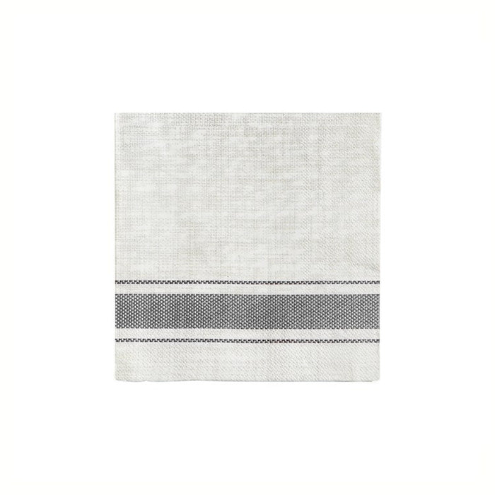 Bistro Stripe Cocktail Paper Napkin - 20 Pack