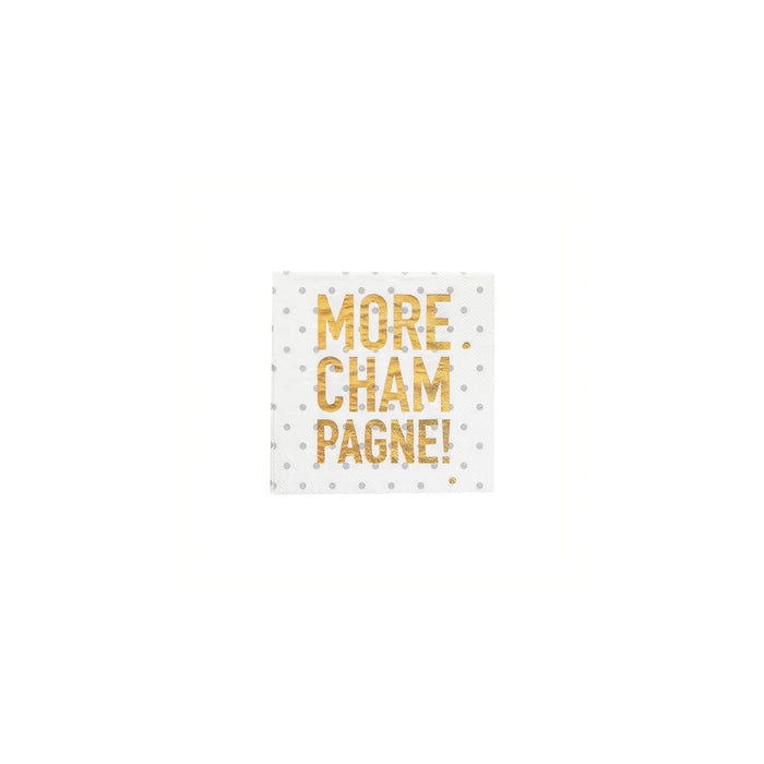More Champagne Cocktail Napkin