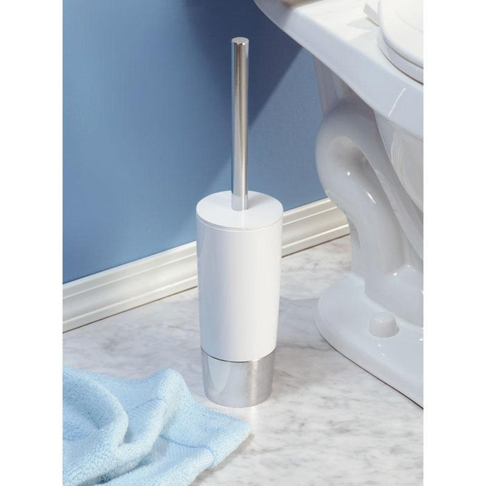InterDesign Duetto Bowl Brush - Chrome