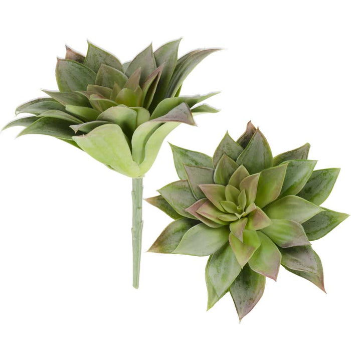 9" Green Succulent Stem