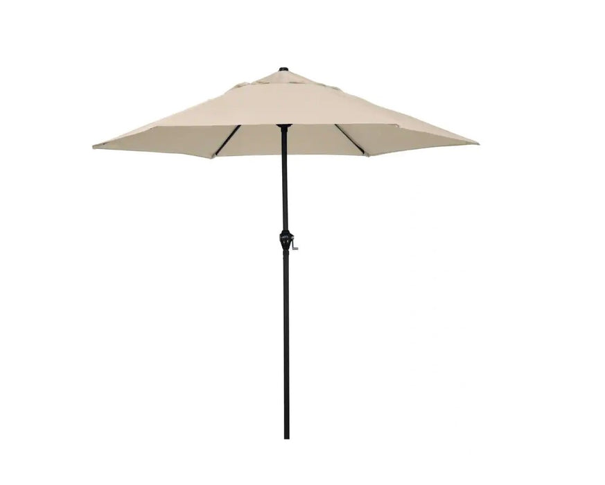 9ft. Steel Market Push Tilt Umbrella - Beige