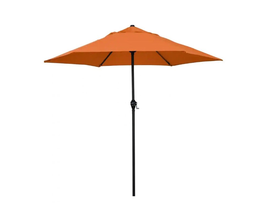9' Steel Market Push Tilt Umbrella - Tuscan