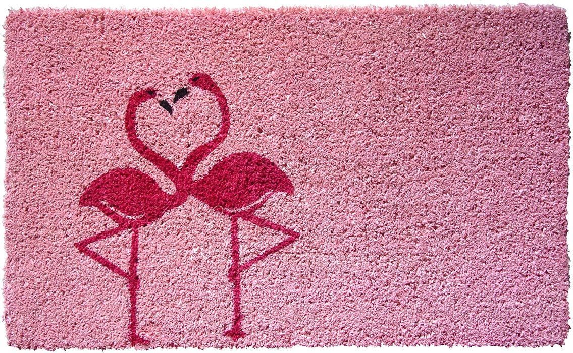 Flamingos Doormat