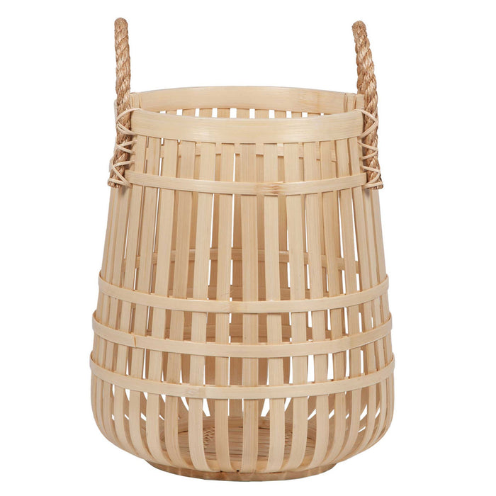 Alba Open Weave Round Basket