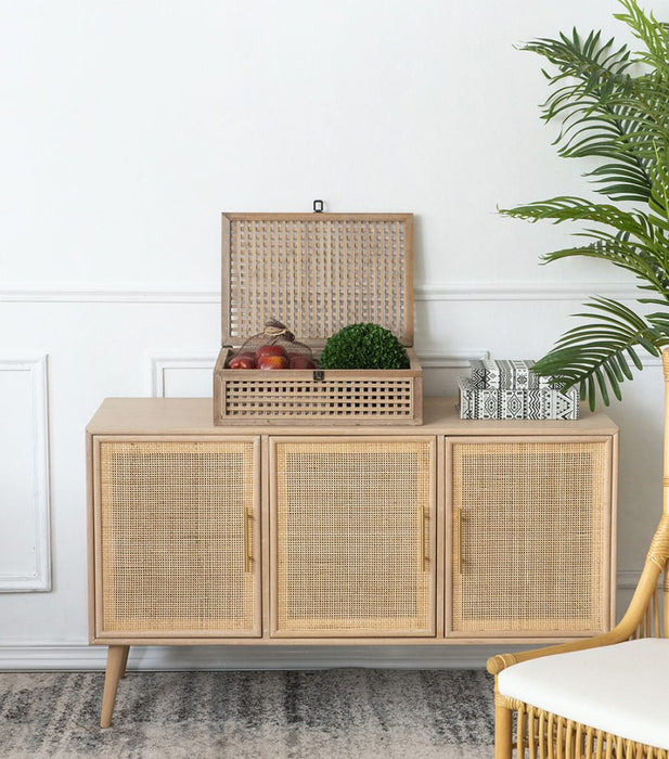 Bamboo Fir Wood Decor Box