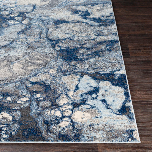 Aberdine Bright Blue Rug