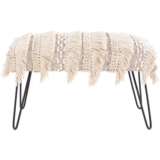 Adilah Cream / Black Bench