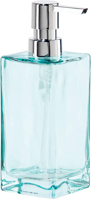 Tall Glass Soap Pump