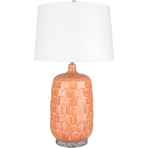 Bayview Bright Orange 31" Lamp