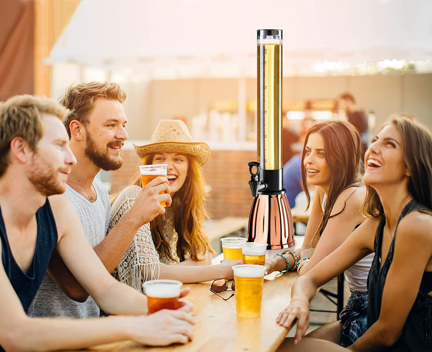 Oggi Copper Beer And Beverage Tower